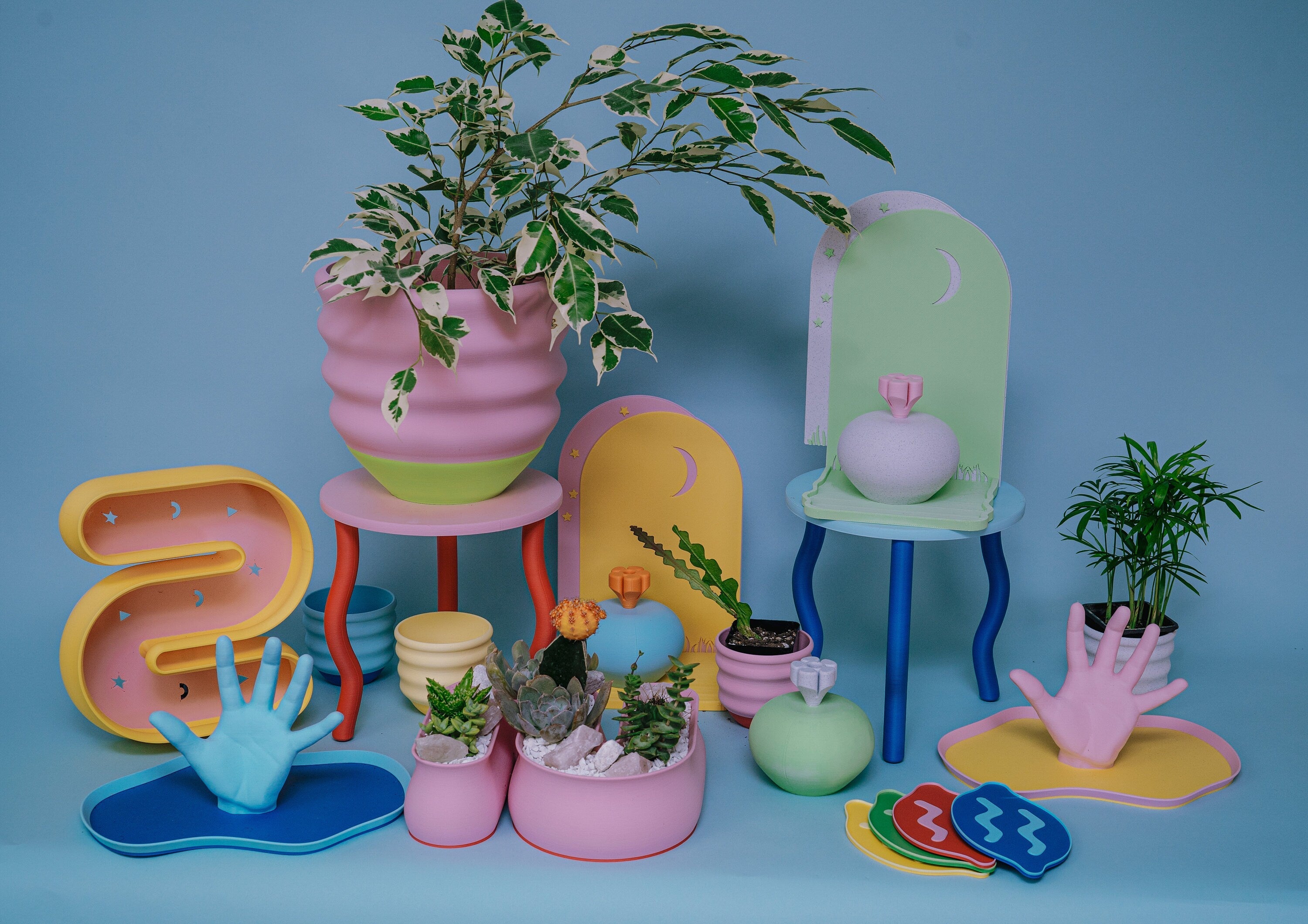 The Biggle Planter for 7" Plants